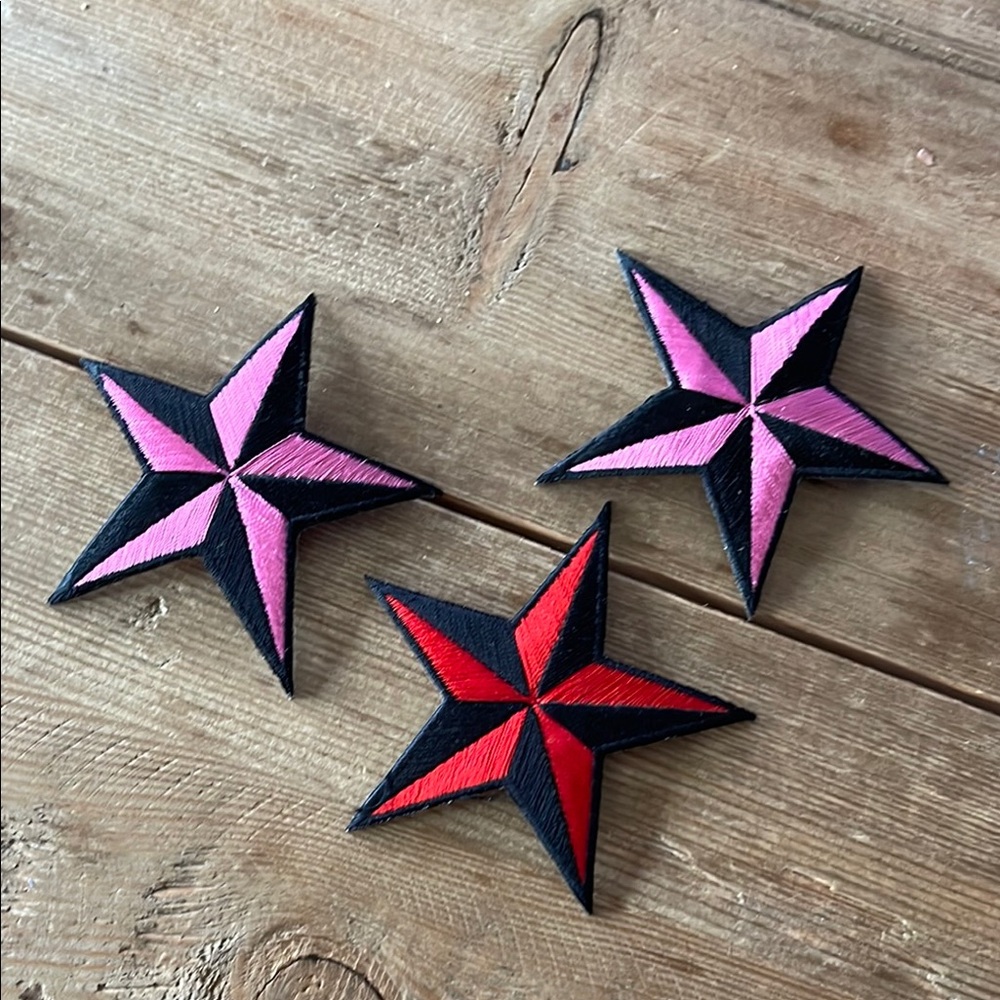 NEW Vintage Nautical Star Patches